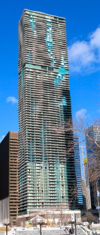 Hochhaus, Chicago, Winter, blauer Himmel, Skyline, Christoph Goerdt, USA,